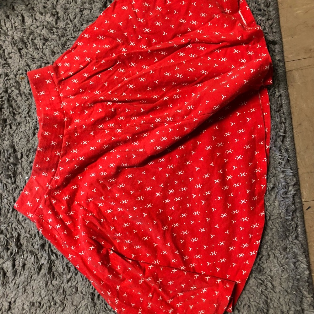 Orange & white skirt!